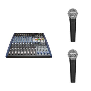 Pack Directo PreSonus 12 — AR12C + 2× SM58