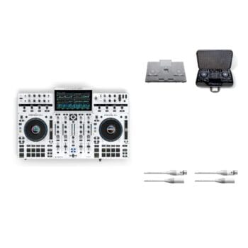 Pack Denon DJ Prime 4 Plus White Ed