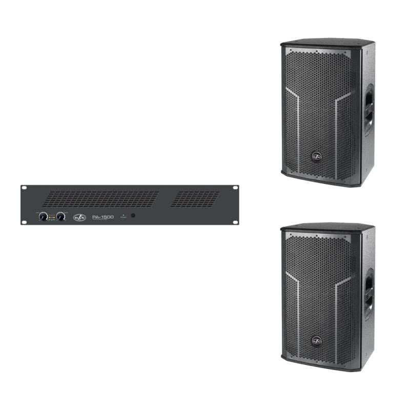 Pack Etapa DAS 1500 — PA-1500 + 2× Action 512 Pack Etapa DAS 1500 — PA-1500 + 2× Action 512
