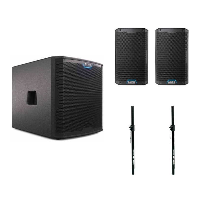 Pack Sub+Top ALTO 15 — TS15S + 2× TS408 + tubos Pack Sub+Top ALTO 15 — TS15S + 2× TS408 + tubos