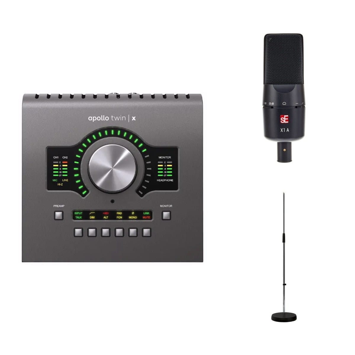 Pack Apollo Twin X DUO — + sE X1 A + pie Pack Apollo Twin X DUO — + sE X1 A + pie