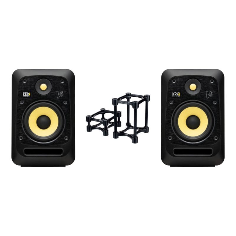 Pack KRK V6S4 — pareja + Iso-155 Pack KRK V6S4 — pareja + Iso-155