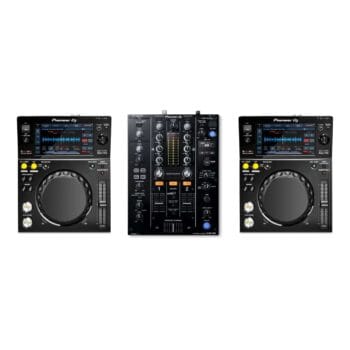 Pack Cabina Compacta — 2× XDJ-700 + DJM-450