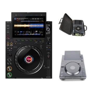 Pack CDJ-3000X Protegido — maleta + Decksaver
