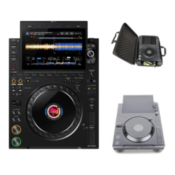 Pack CDJ-3000X Protegido — maleta + Decksaver