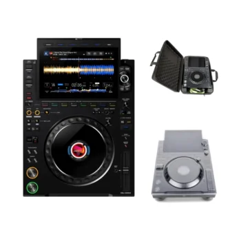 Pack CDJ-3000X Protegido — maleta + Decksaver