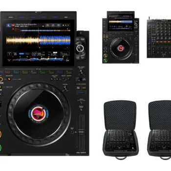 Pack Cabina A9 2.0 — 2× 3000X + DJM-A9 + maletas + tapas