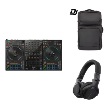 Pack DDJ-FLX10 DJBAG Pro — mochila premium + auriculares