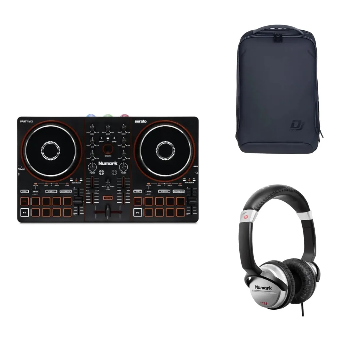 Pack Numark Party Mix III Completo Pack Numark Party Mix III Completo
