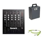 Pack Numark M6 USB Instalación — flight mixer + cables