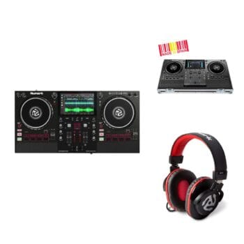 Pack Numark Mixstream Pro+ Completo — flight + auriculares
