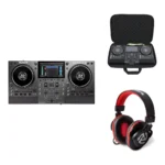 Pack Numark Mixstream Pro Go — maleta + auriculares