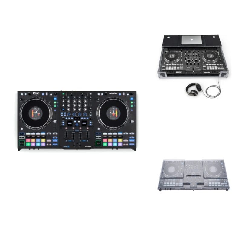 Pack Rane Performer Pro — flight con soporte + Decksaver Pack Rane Performer Pro — flight con soporte + Decksaver