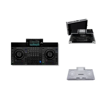 Pack Denon SC Live 4 Road — flight case + Decksaver