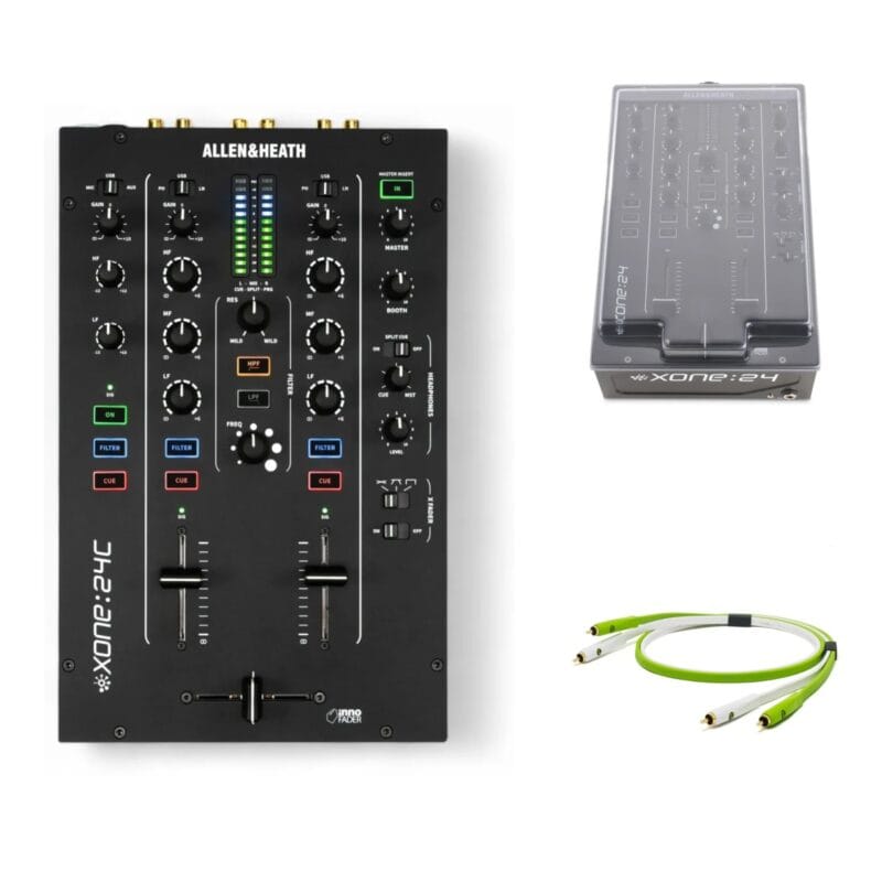 Pack Xone:24C + Decksaver + cables Pack Xone:24C + Decksaver + cables