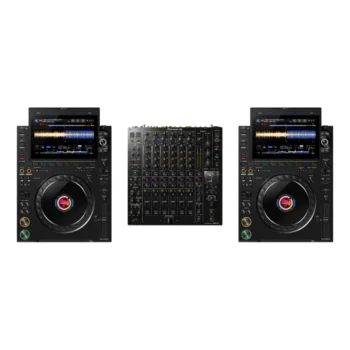 Pack Cabina Club — 2× CDJ-3000X + DJM-V10