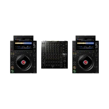 Pack Cabina Club — 2× CDJ-3000X + DJM-V10