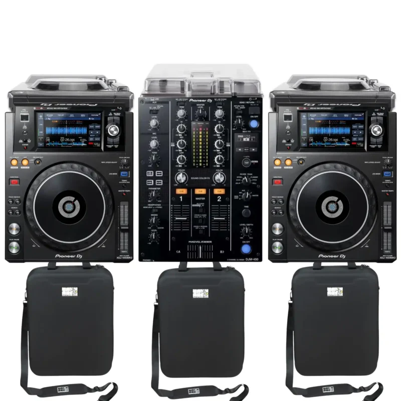 pack-xdj-1000mk2-decksaver-maleetas (1) Pioneer DJ XDJ 1000MK2 Pack + Maleta + Decksaver - Imagen 1