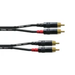 Cordial CFU 6 CC cable doble RCA a RCA 6 m - Imagen 3