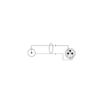 Cordial CFU 1,5 MC cable doble XLR macho a RCA 1,5 m - Imagen 3