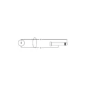 Cordial EU 1 PC cable doble jack mono a RCA 1 m - Imagen 2