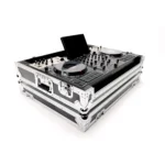 Magma flight case para Denon DJ PRIME 4 G2 negro y plata - Imagen 5