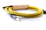 Cordial EI 3 PP-TWEED-YE cable de guitarra tweed amarillo 3 m - Imagen 4