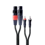 Cordial EU 1,5 FC cable doble XLR hembra a RCA 1,5 m