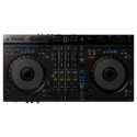 AlphaTheta DDJ-GRV6 controladora DJ — vista superior sobre fondo blanco