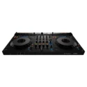 AlphaTheta DDJ-GRV6 controladora DJ — vista frontal en perspectiva sobre fondo blanco