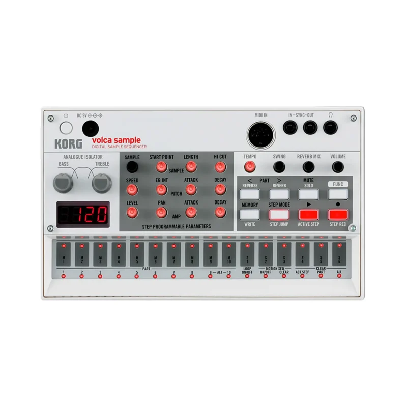 korg-volca-sample-1 Korg volca sample Sampler y secuenciador digital - Imagen 1