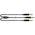 Cordial CFY 3 VPP cable en Y jack estéreo a 2 jack mono 3 m