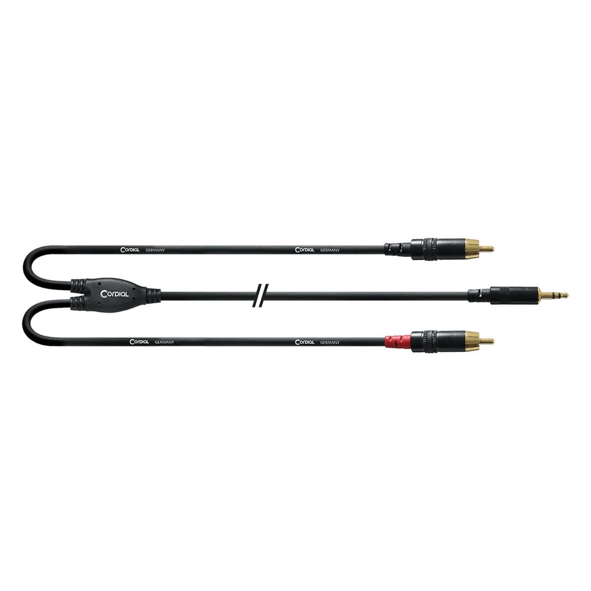 Cordial-CFY6WCC-LONG Cordial CFY 6 WCC-LONG cable Y minijack a 2 RCA 6 m - Imagen 1