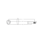 Cordial CIM 0,6 FV cable XLR hembra a jack estéreo 0,6 m - Imagen 2