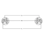 Cordial CFCA 1,5 FCB-TRUE 1 cable powerCON TRUE1 1,5 m - Imagen 2