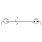 Cordial EM 1,5 FM cable de micrófono XLR 1,5 m - Imagen 2