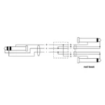 Cordial EY 1,5 WPP cable minijack a 2 jack mono 1,5 m - Imagen 2