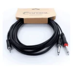 Cordial EY 1,5 WPP cable minijack a 2 jack mono 1,5 m - Imagen 3