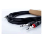 Cordial EY 1,5 WPP cable minijack a 2 jack mono 1,5 m - Imagen 5